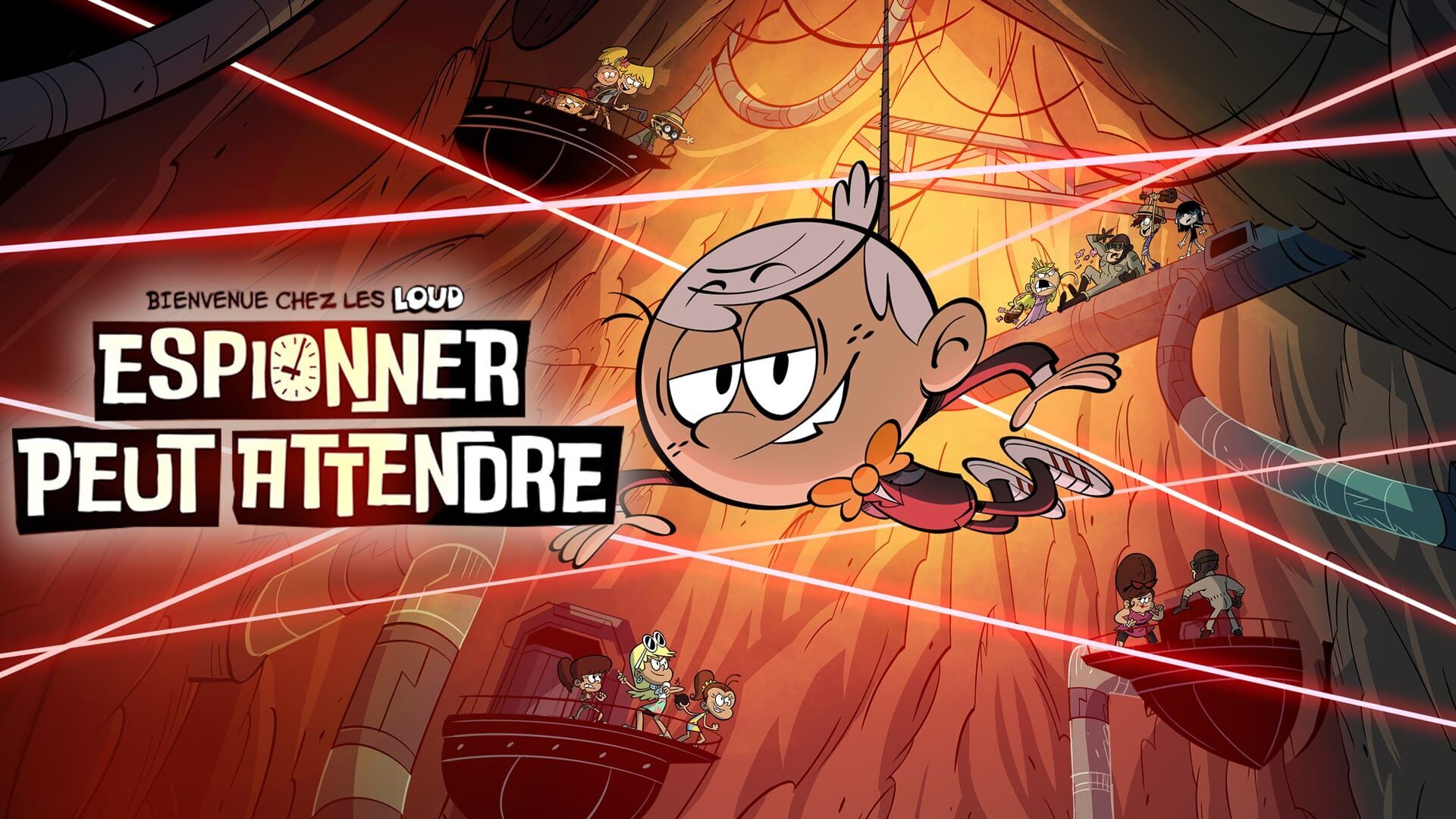 Vignette du programme télé Bienvenue chez les Loud : Espionner peut attendre
