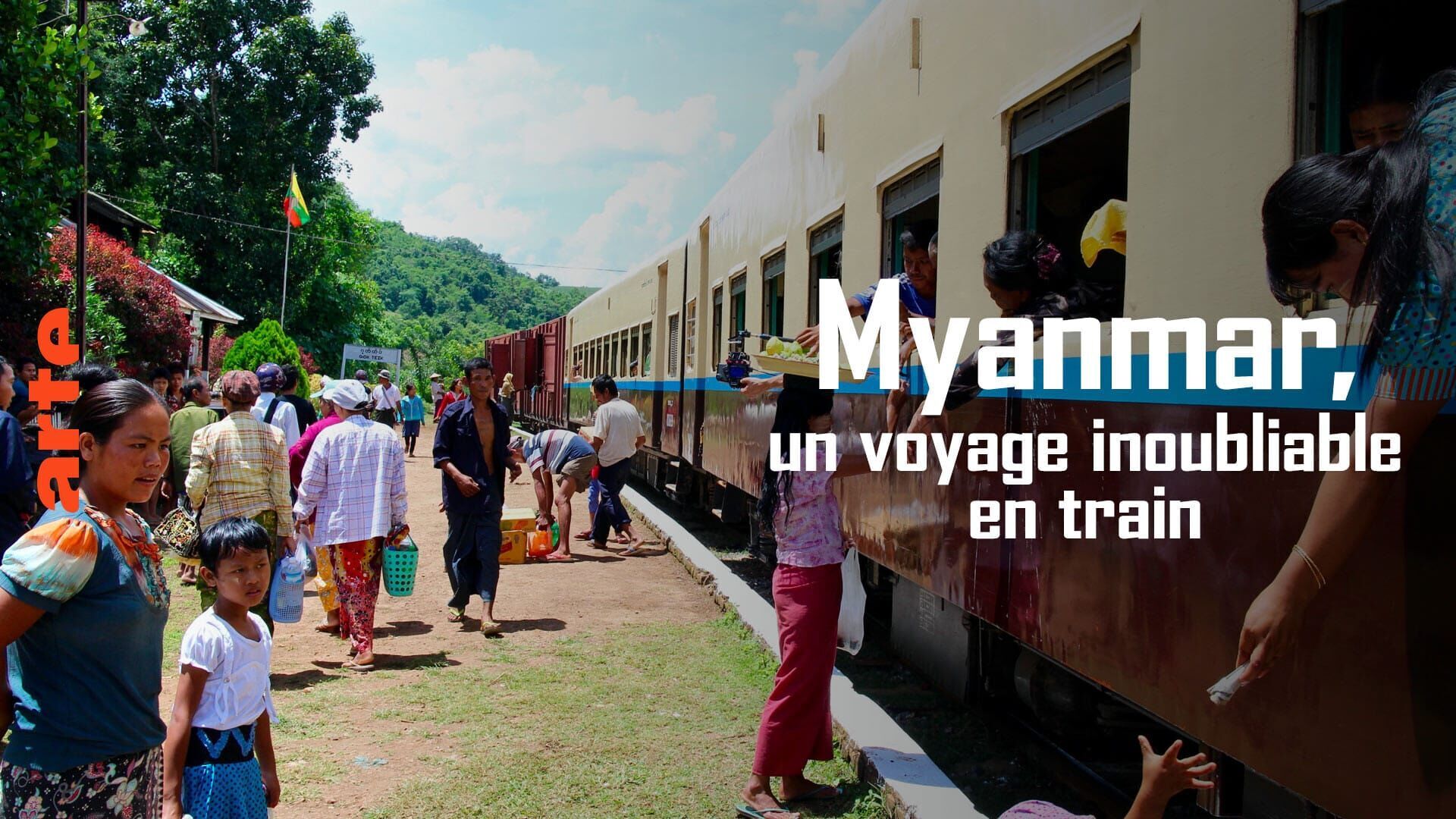 Vignette du programme télé Myanmar, un voyage inoubliable en train