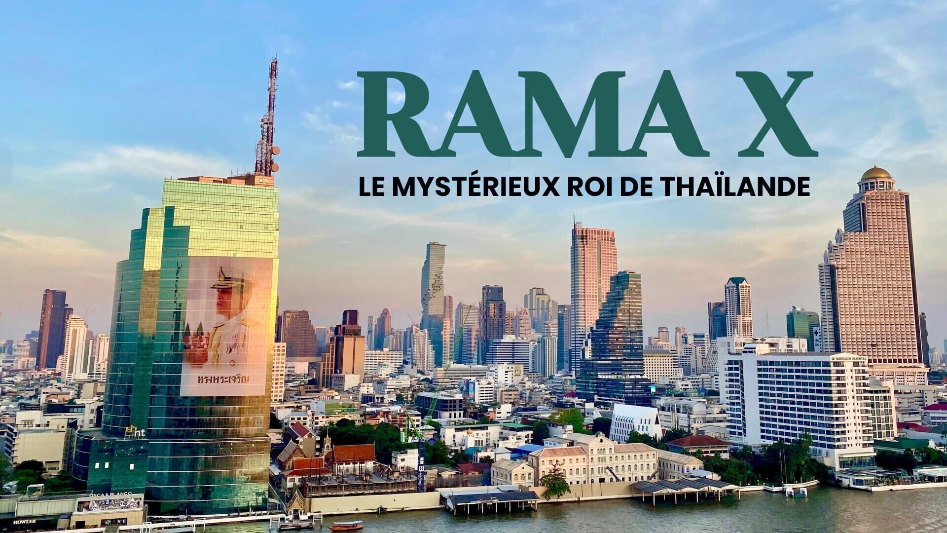 Vignette du programme télé Rama X, le mystérieux roi de Thaïlande
