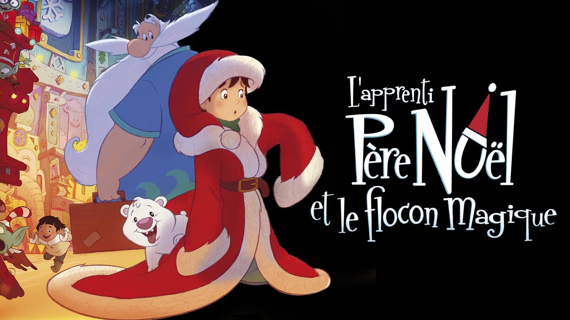 Vignette du programme télé L'apprenti Père Noël et le flocon magique