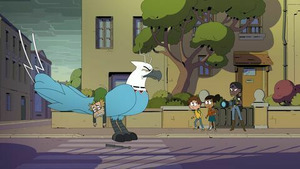 Vignette du programme télé Oscar & Malika, toujours en retard (L'oiseau-Tonnerre) S2 (2/52)