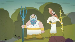 Vignette du programme télé Oscar & Malika, toujours en retard (Le concours des dieux) S1 (39/52)