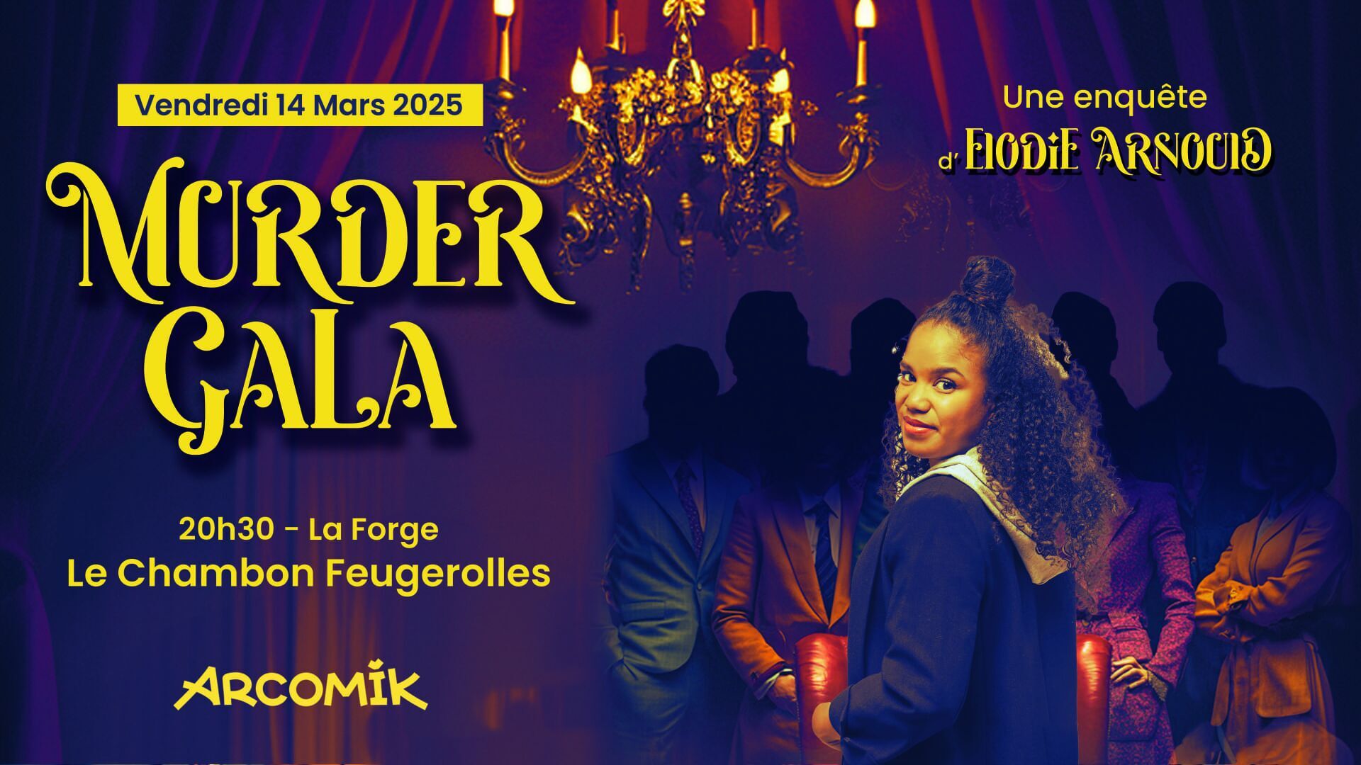 Vignette du programme télé La Murder Party d'Elodie Arnould au Festival Arcomik