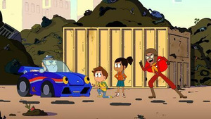 Vignette du programme télé Oscar & Malika, toujours en retard (La voiture de course) S2 (40/52)