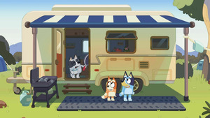 Vignette du programme télé Bluey (Camping) S1 (43/52)