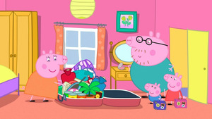 Vignette du programme télé Peppa Pig (Le départ en vacances) S4 (36/52)