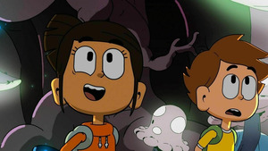 Vignette du programme télé Oscar & Malika, toujours en retard (La peau de banane) S2 (52/52)