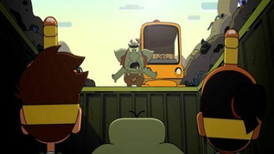 Vignette du programme télé Oscar & Malika, toujours en retard (Le cousin Gobelin) S2 (48/52)