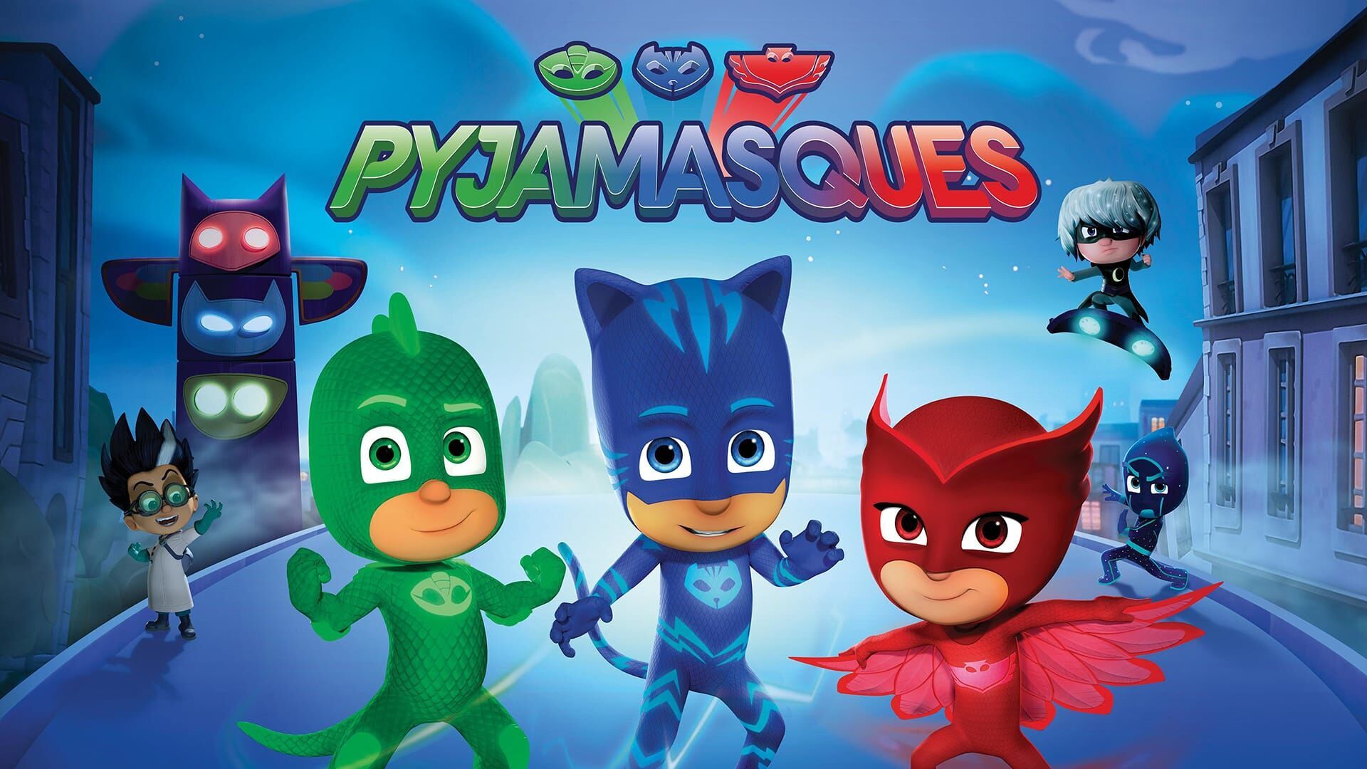 Vignette du programme télé Les Pyjamasques