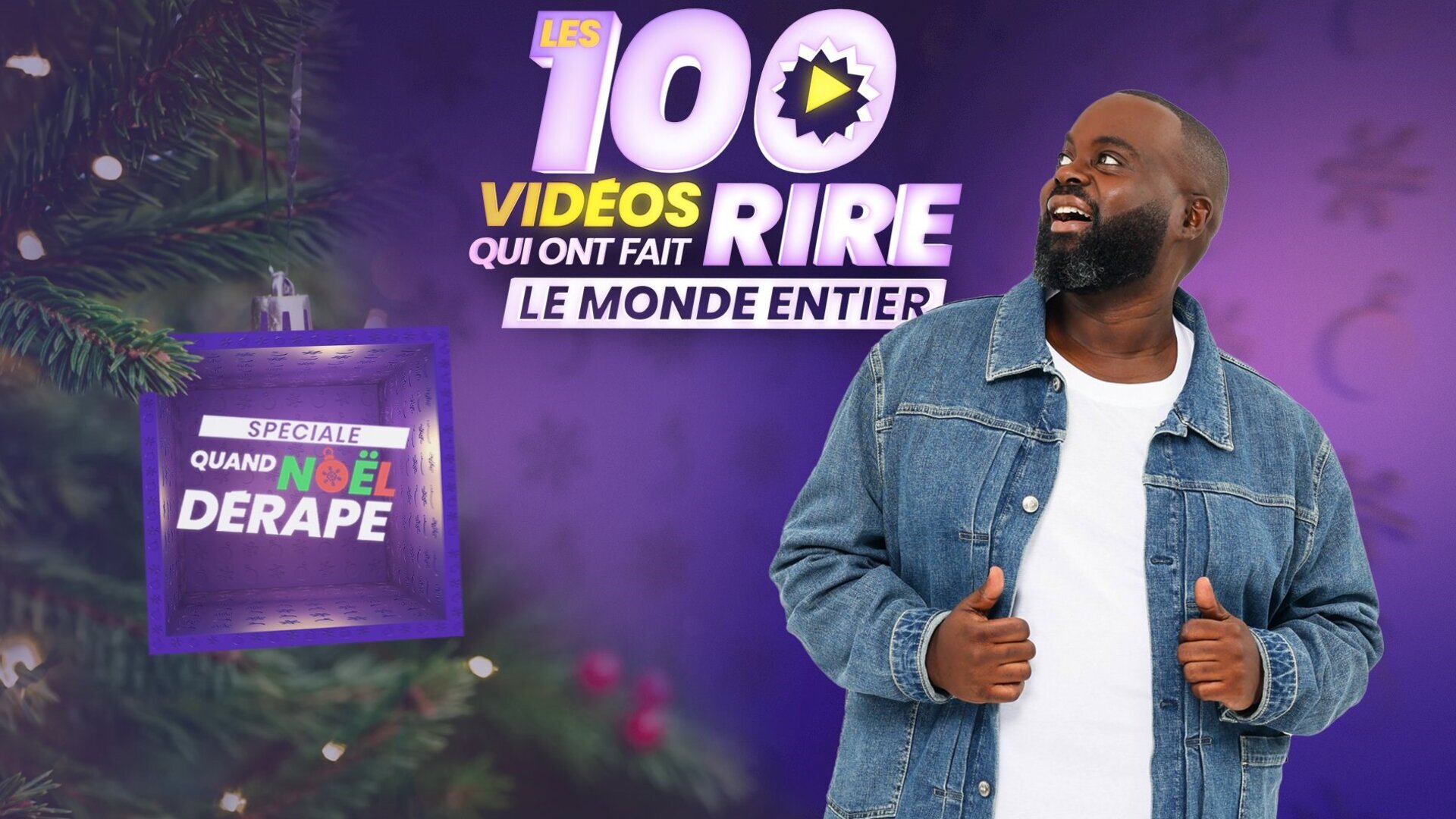 Vignette du programme télé Les 100 vidéos qui ont fait rire le monde entier
