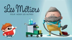 Vignette du programme télé Les métiers (Agent d'entretien) S1 (n°21)