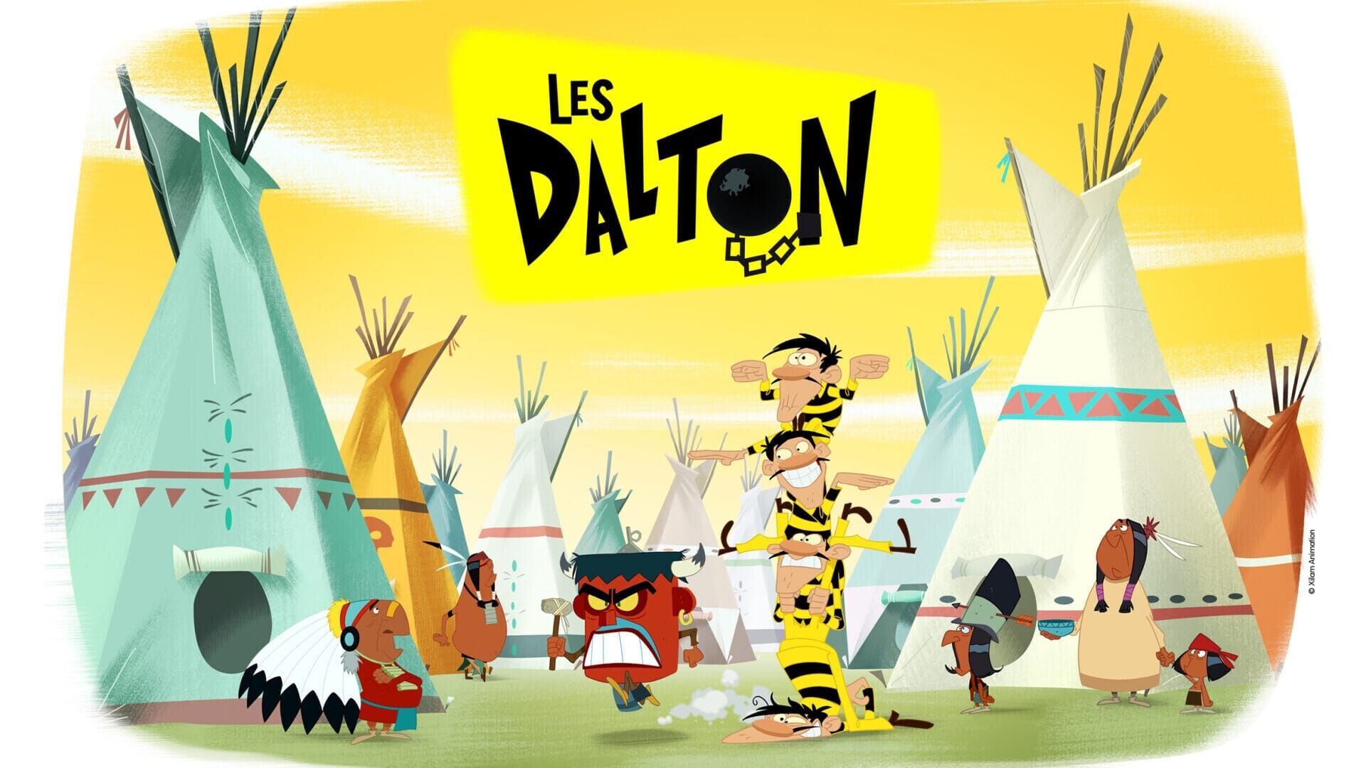 Vignette du programme télé Les Dalton