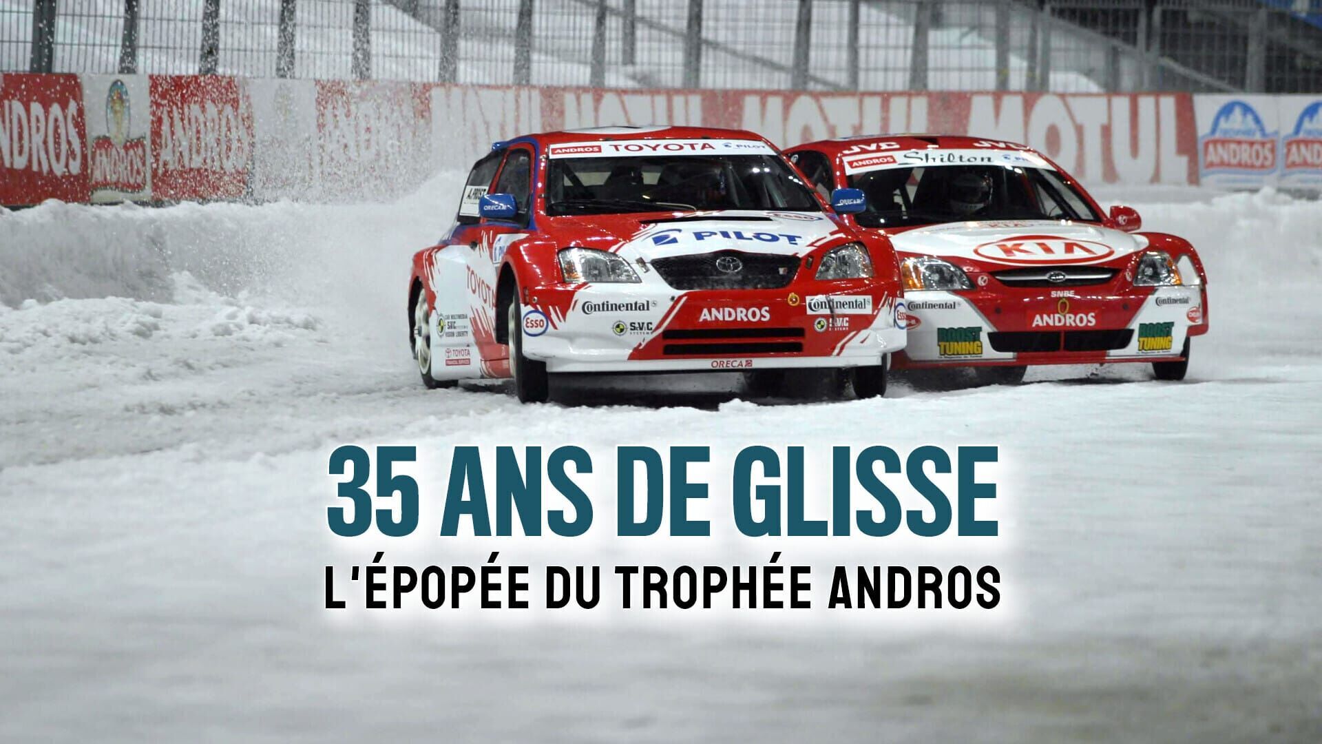 Vignette du programme télé 35 ans de glisse, l'épopée du Trophée Andros