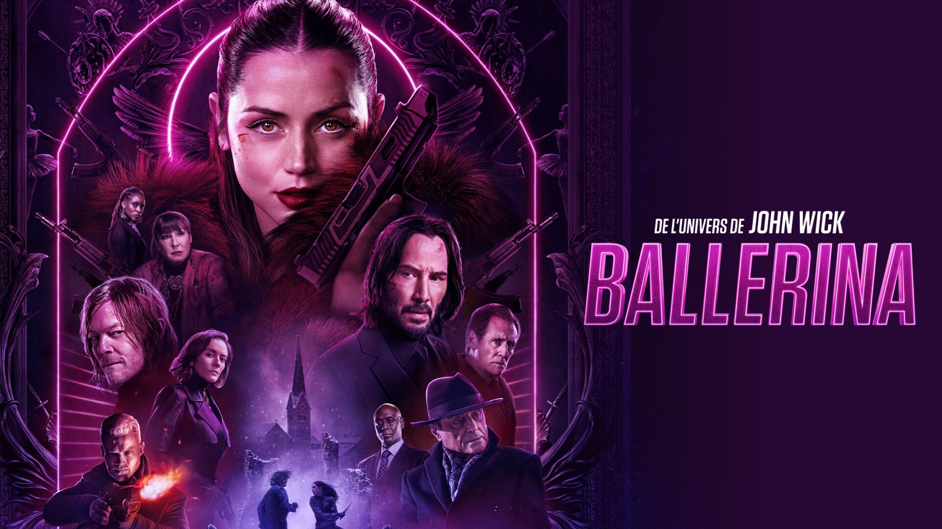 Vignette du programme télé Ballerina : De l'univers de John Wick