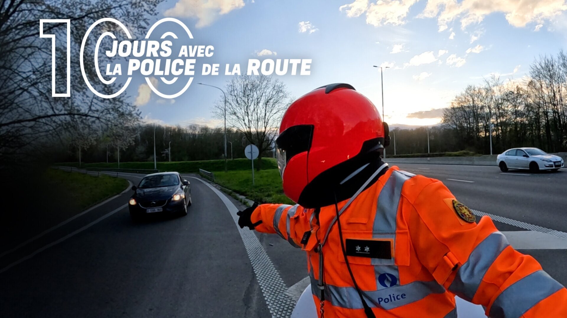 Vignette du programme télé 100 jours avec la police de la route