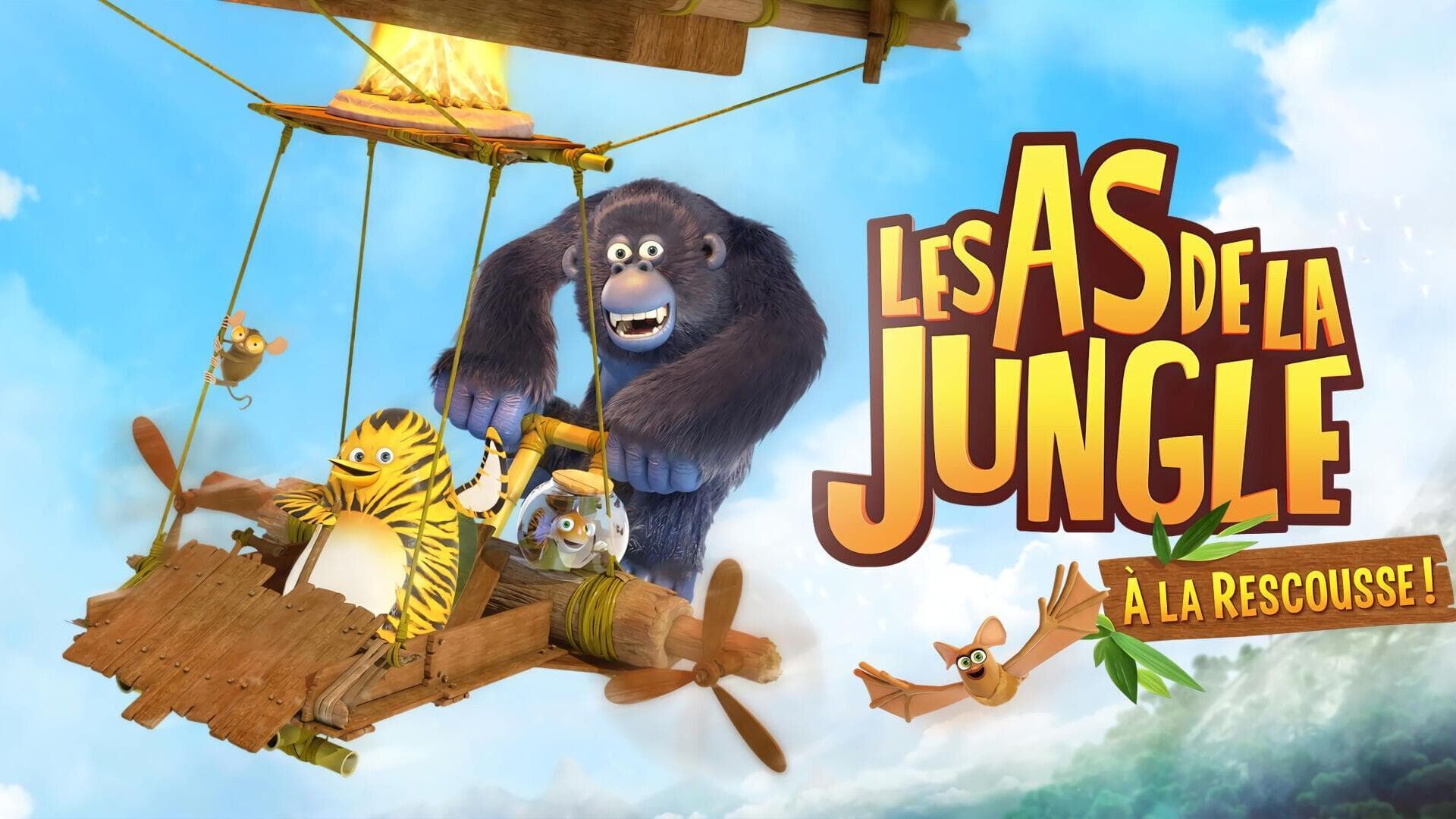Vignette du programme télé Les as de la jungle à la rescousse