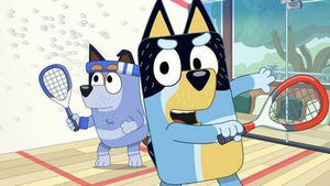 Vignette du programme télé Bluey (Le squash) S2 (4/52)
