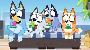 Vignette du programme télé Bluey (Les devinettes) S2 (11/52)