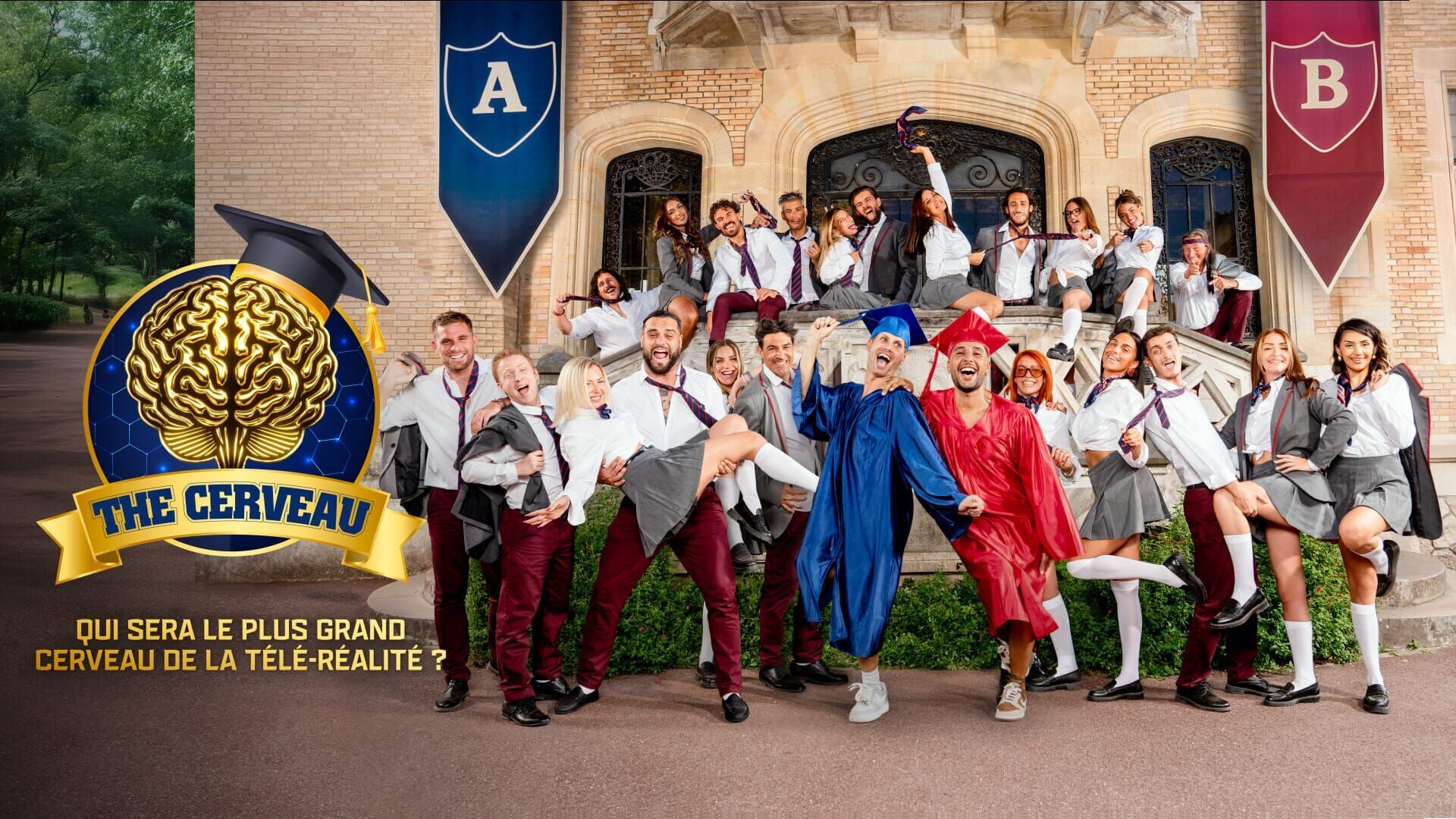 Vignette du programme télé The cerveau : qui sera le plus grand cerveau de la télé-réalité ?