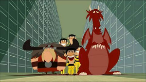 Vignette du programme télé Les Dalton (Les Dalton et le dragon) S3 (14/37)