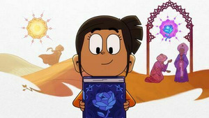 Vignette du programme télé Oscar & Malika, toujours en retard (La rose bleue) S3 (1/52)