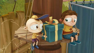 Vignette du programme télé Angelo la débrouille (Le super cadeau-surprise) S3 (16/52)