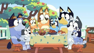 Vignette du programme télé Bluey (Le barbecue) S1 (7/52)
