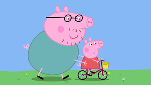 Vignette du programme télé Peppa Pig (Les vélos) S1 (12/52)
