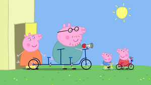 Vignette du programme télé Peppa Pig (Une promenade à vélo) S2 (33/52)