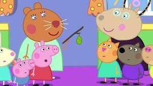 Vignette du programme télé Peppa Pig (Les papillons) S6 (36/52)