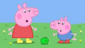 Vignette du programme télé Peppa Pig (Grenouilles, vers et papillons) S1 (17/52)