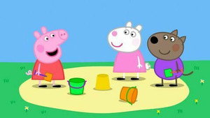 Vignette du programme télé Peppa Pig (Le bac à sable) S4 (34/52)