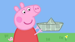 Vignette du programme télé Peppa Pig (La mare aux petits bateaux) S2 (12/52)