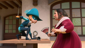 Vignette du programme télé Les 3 Mousquetaires (Rochefort, chef des cadets) S1 (28/52)