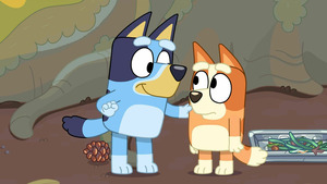Vignette du programme télé Bluey (Les espions) S1 (13/52)