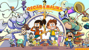 Vignette du programme télé Oscar & Malika, toujours en retard (Le bonhomme de neige) S3 (50/52)