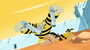 Vignette du programme télé Les Dalton (Crise d'otages) S1 (7/78)