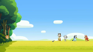 Vignette du programme télé Bluey (Les filles sauvages) S3 (44/50)