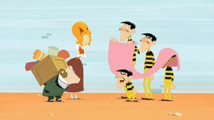 Vignette du programme télé Les Dalton (Une affaire de goût) S1 (6/78)