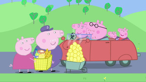 Vignette du programme télé Peppa Pig (L'embouteillage) S2 (13/52)
