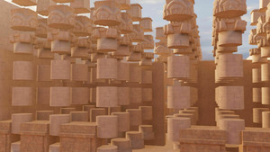 Vignette du programme télé Le temple égyptien de Dendérah