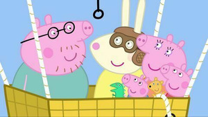 Vignette du programme télé Peppa Pig (Le voyage en montgolfière) S2 (25/52)