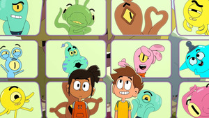 Vignette du programme télé Oscar & Malika, toujours en retard (L'influenceuse intergalactique) S3 (27/52)