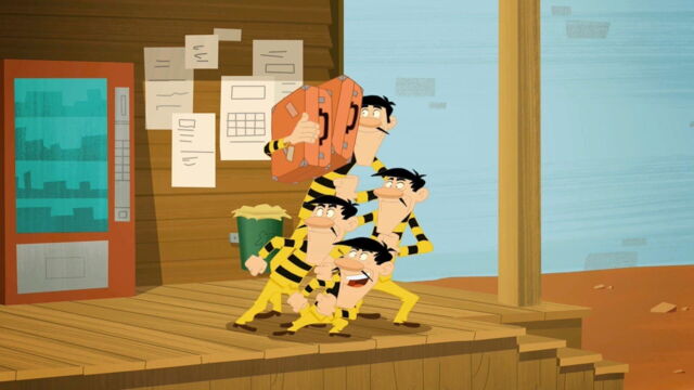 Vignette du programme télé Les Dalton