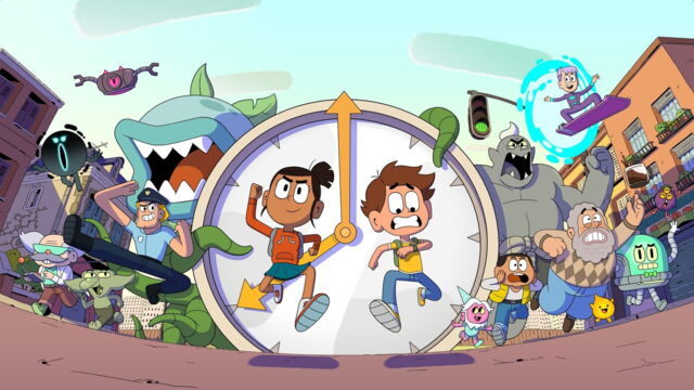 Vignette du programme télé Oscar & Malika, toujours en retard