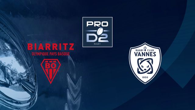 Vignette du programme télé Biarritz / Vannes