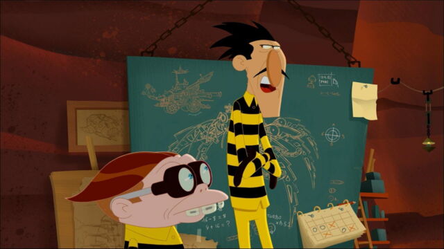 Vignette du programme télé Les Dalton