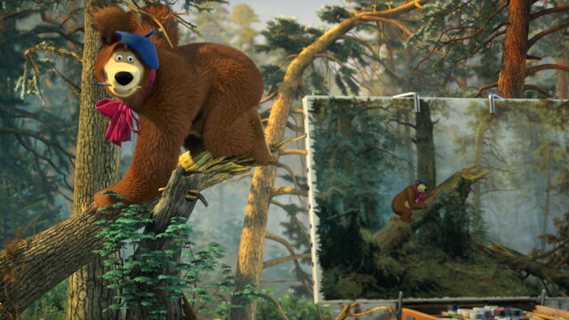 Vignette du programme télé Masha et Michka