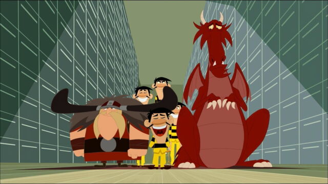 Vignette du programme télé Les Dalton