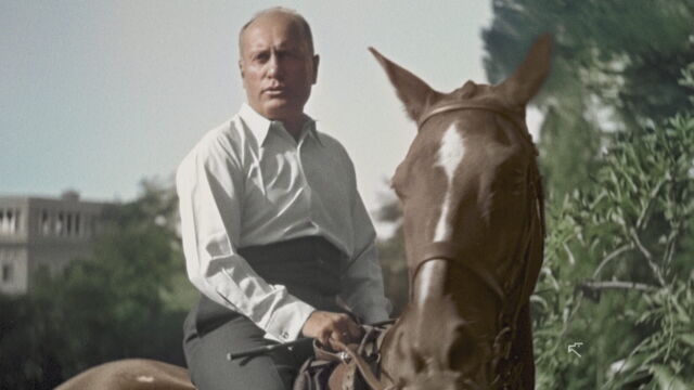 Vignette du programme télé Mussolini, le premier fasciste